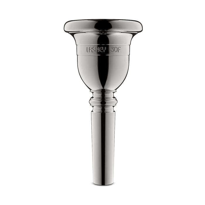 Boquilla de Tuba Laskey Classic 30F Plateada Tudel Europeo